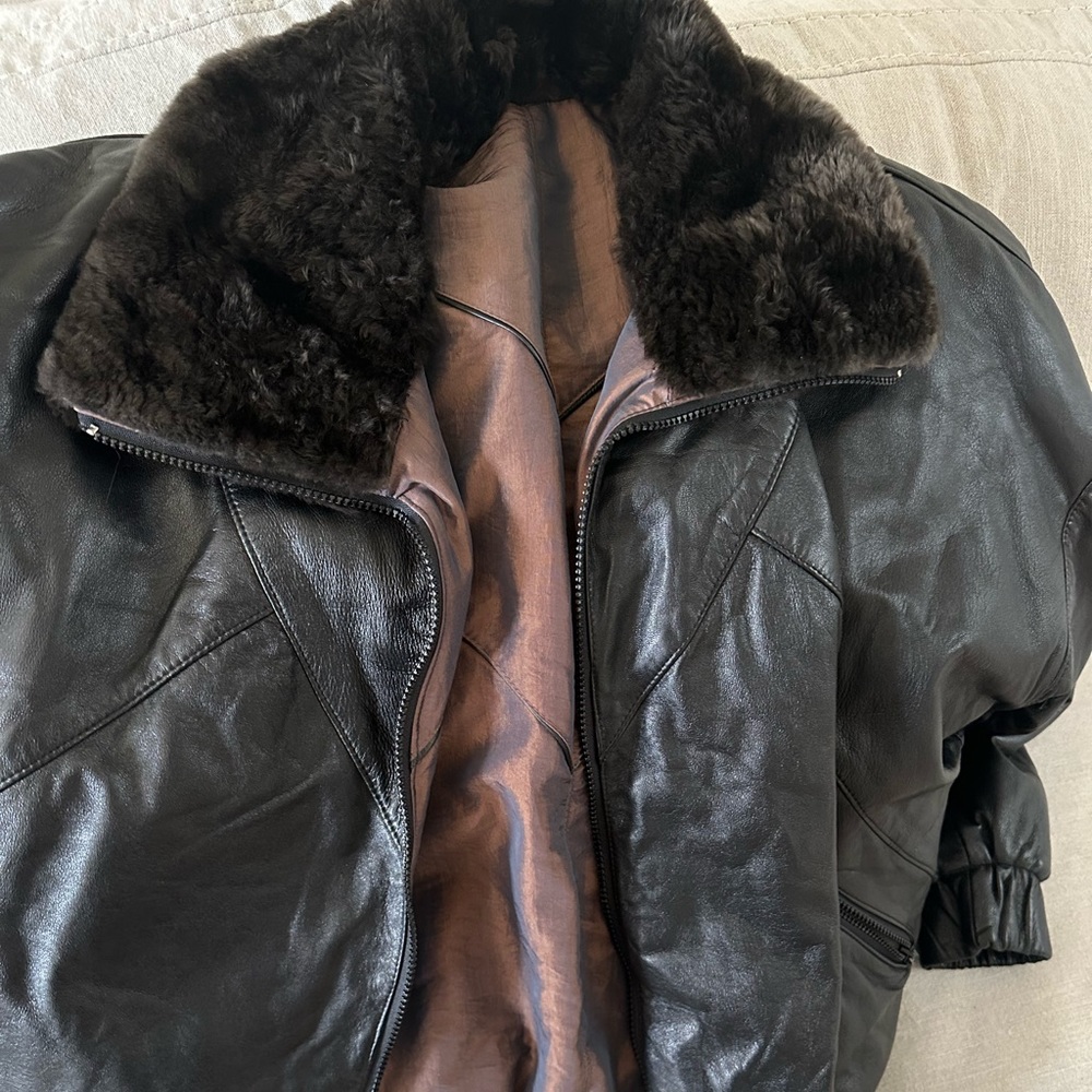 Leather sale